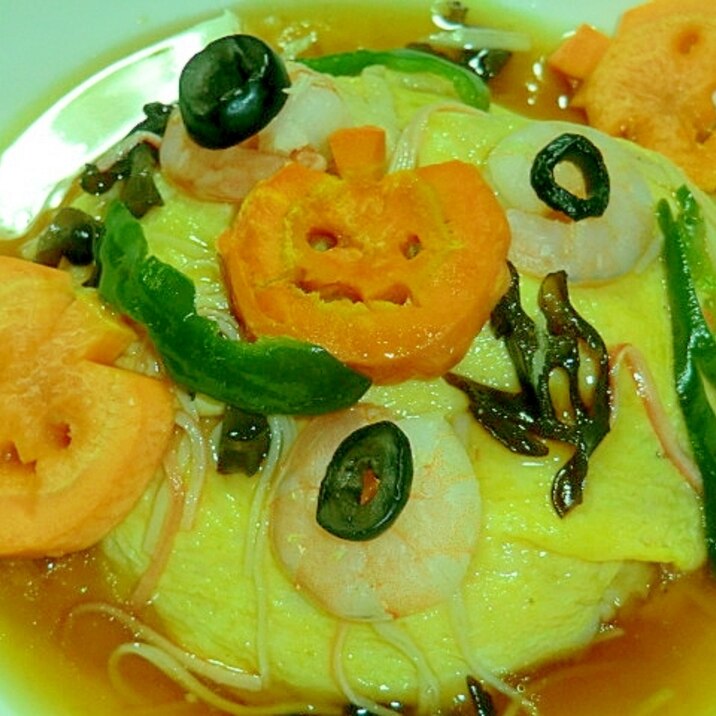 【2016ハロウィン】ギョ魚目　天津飯